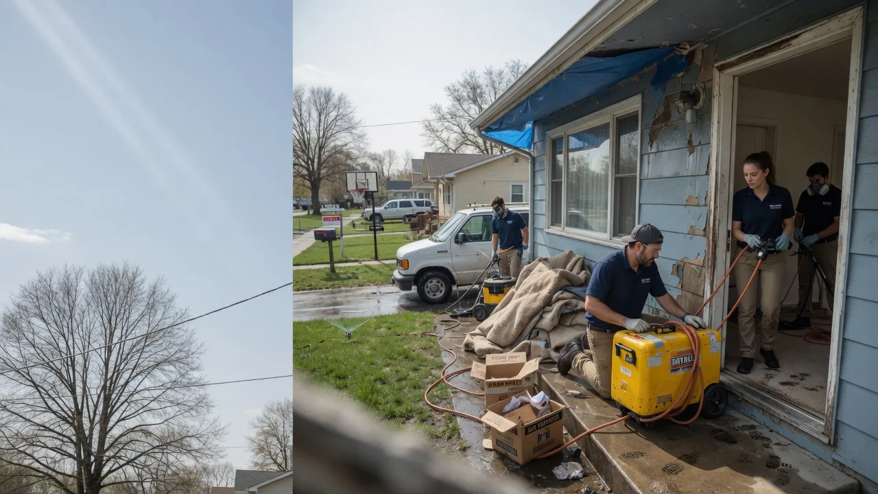 Basement Flood Cleanup in Havana, IL near me